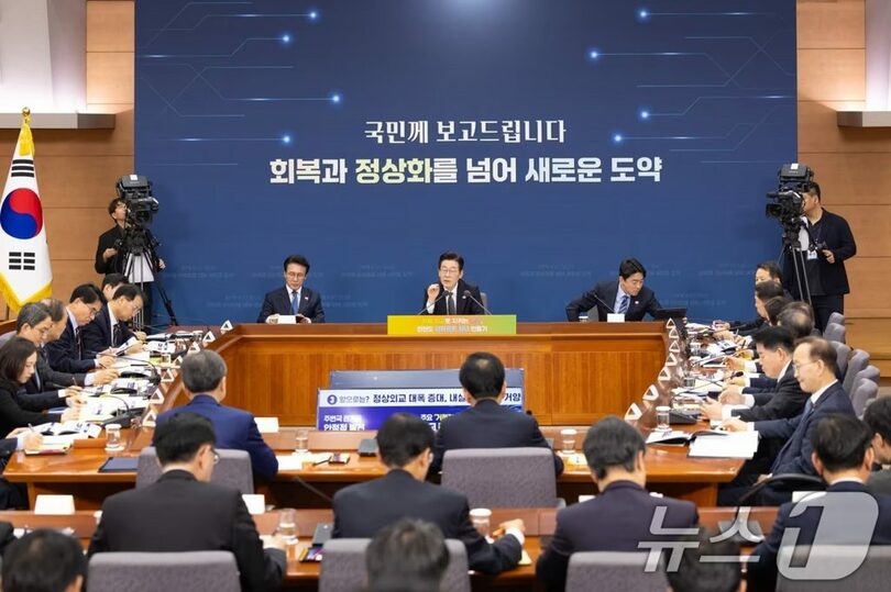 韓国のイ・ジェミョン（李在明）大統領(c)news1