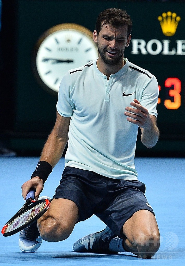 ディミトロフが初出場でファイナル制覇、飛躍のシーズンを歓喜で終える