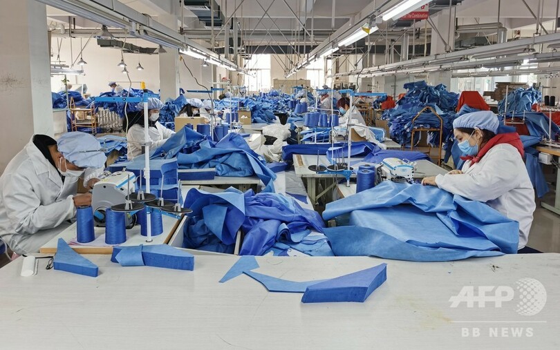 中国の感染症対策用品、品質不良で外国側から返品に 2社を禁輸処分