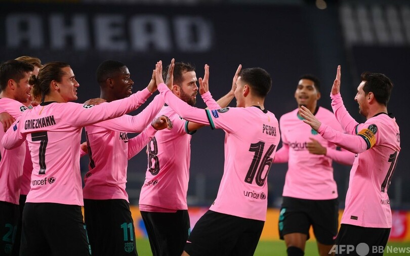 ユーベがバルサに黒星、ロナウド欠場でメッシと共演ならず