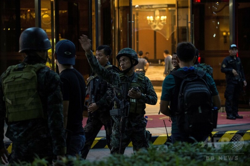 マニラのカジノで発砲、銃によるけが人なし 容疑者殺害