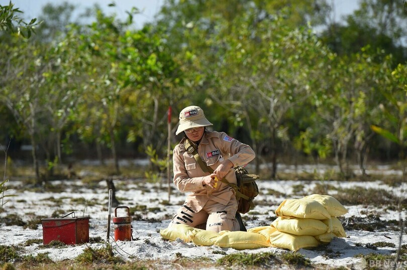 米国、対人地雷を全面禁止 朝鮮半島除く