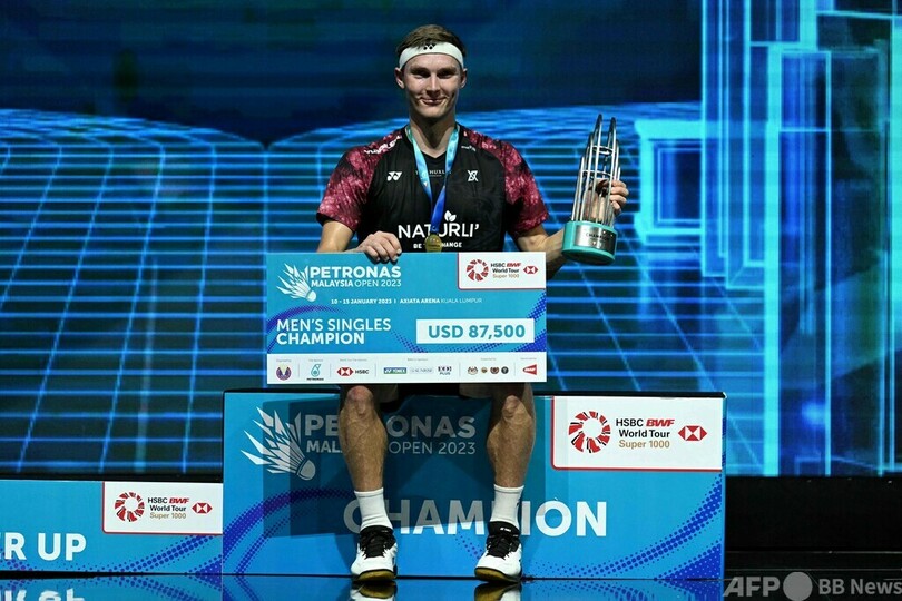 アクセルセンがマレーシアOP優勝、奈良岡は疲労隠せず準V