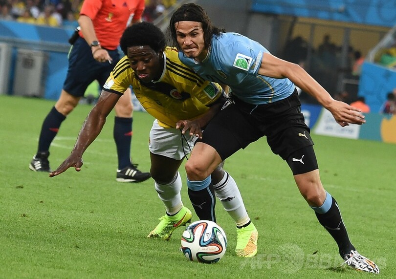 ロドリゲスが活躍みせたコロンビア、スアレス不在のウルグアイ撃破