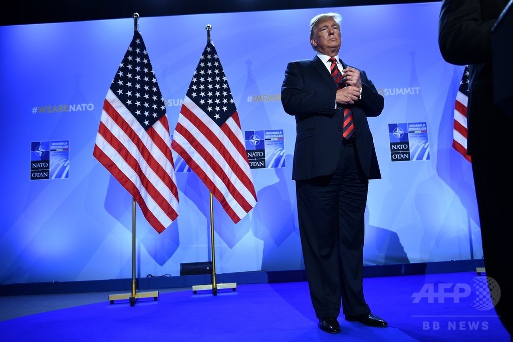 トランプ大統領「給与差し止めだ!」、NFL国歌論争で再び過激ツイート トランプ大統領「給与差し止めだ!」、NFL国歌論争で再び過激ツイート