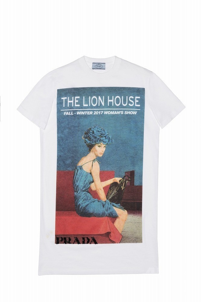 プラダ」ロバート・マクギニスのイラストをTシャツ&スウェットに表現 