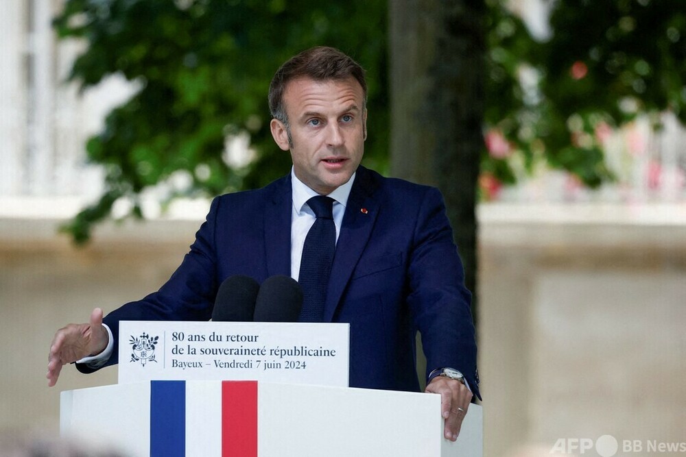 解散総選挙は「最も責任ある解決策」 マクロン仏大統領 写真3枚 国際ニュース：AFPBB News