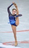 13-14フィギュアスケート（GP）シリーズ最終戦、ロシア杯（2013 Cup of Russia）女子シングル・ショートプログラム（SP）。演技に臨むユリア・リプニツカヤ（Julia Lipnitskaia、2013年11月22日撮影）。(c)AFP/YURI KADOBNOV