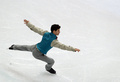ソチ冬季五輪、フィギュアスケート男子シングル・ショートプログラム（SP）。演技に臨むハビエル・ラジャ（Javier Raya、2014年2月13日撮影）。(c)AFP/ADRIAN DENNIS