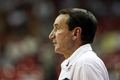 戦況を見守る米国のマイク・シャセフスキー（%%Mike Krzyzewski%%）HC。(c)AFP/Getty Images Jamie Squire