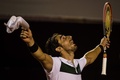 テニス、リオ・オープン、男子シングルス決勝。優勝を果たしたパブロ・クエバス（2016年2月22日撮影）。(c)AFP/YASUYOSHI CHIBA