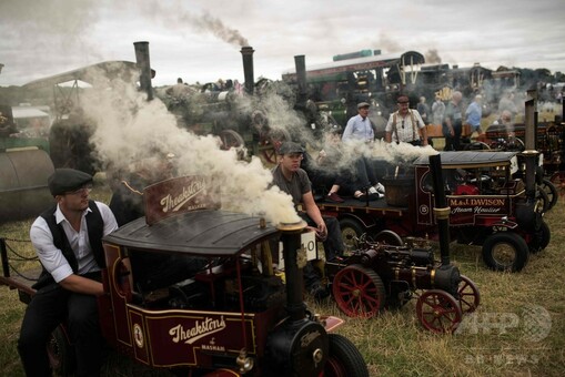 ビンテージ車両がずらり、英ヨークシャーで蒸気機関の展覧会 写真10枚 国際ニュース：AFPBB News