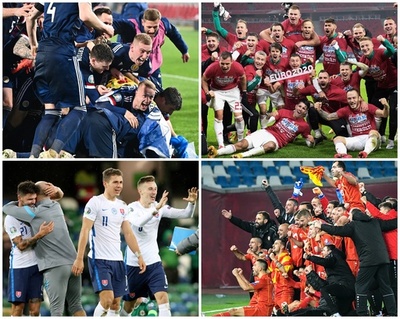 スコットランドなど本戦へ 欧州選手権の出場国出そろう