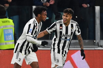 ユーベがフィオに辛勝 後半ATにクアドラドが決勝弾