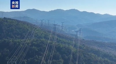 中国・ラオス500キロボルト接続送電網 累計送電量が10億キロワット時超える