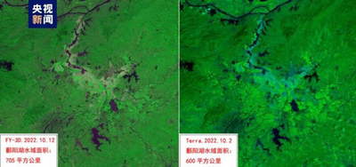 鄱陽湖の水域面積、徐々に回復　中国江西省