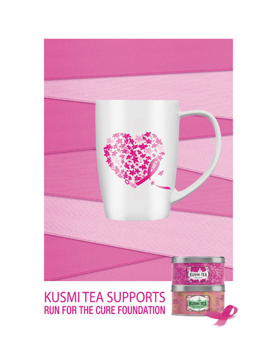 限定マグカップも登場！ 「クスミ ティ」ピンクリボン キャンペーン