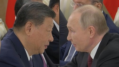 動画:プーチン氏、中印首脳らと会談 BRICS会議が開幕