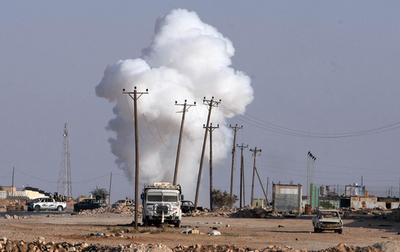 カダフィ氏次男、バニワリドで目撃情報