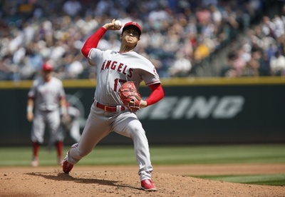 大谷が3勝目、マリナーズ戦で6回2失点と好投