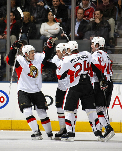 セネターズ メープルリーフスに大勝