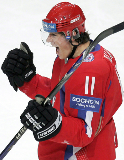 ＜アイスホッケー 世界選手権大会2007＞ロシア グループ首位で準々決勝へ - ロシア