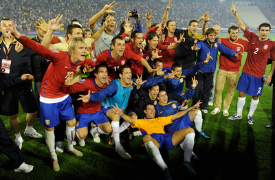 セルビア ルーマニアに快勝し本大会出場を決める、W杯予選