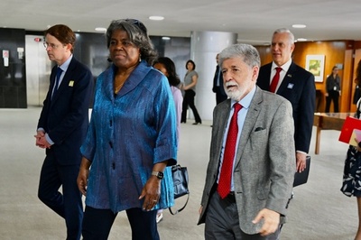 ウクライナ和平交渉、ロシアを「利するべきでない」 米国連大使