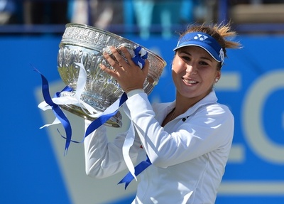 ヒンギスの教え子ベンチッチ、元女王下しツアー初優勝！エイゴン国際