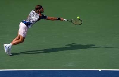 チチパス、全米OP初戦敗退 予選勝者が金星