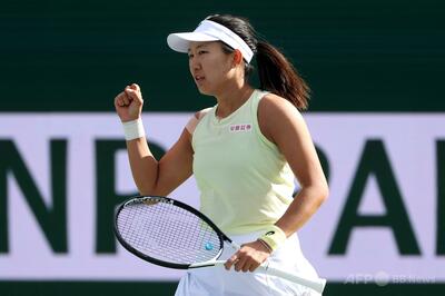 内島萌夏、デビュー戦でラドゥカヌ下し2回戦進出 BNPパリバOP