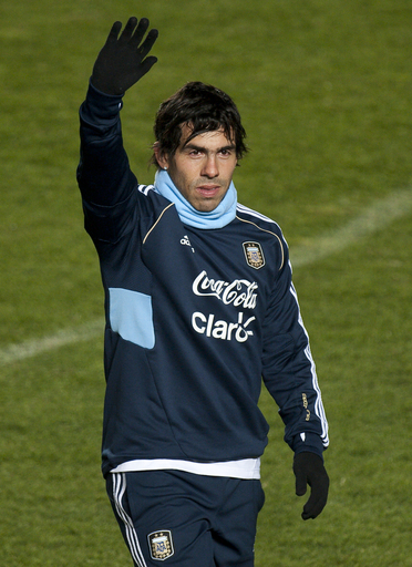 テベスがマンチェスター・シティの練習を無断欠席