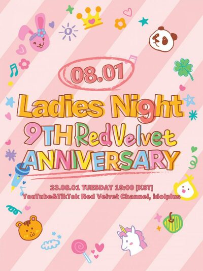 Red Velvet、本日（1日）デビュー9周年スペシャルライブ開催