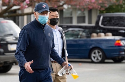 バイデン氏、大統領就任後初のゴルフ