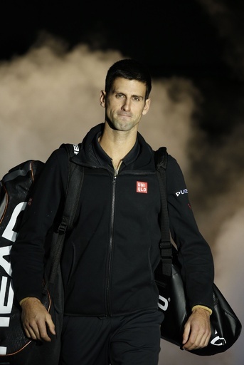 ジョコビッチ、チリッチを一蹴し初戦白星 ATPツアー・ファイナル