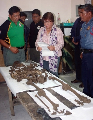 有力一族による犠牲者か、新たな遺骨見つかる 比マギンダナオ州