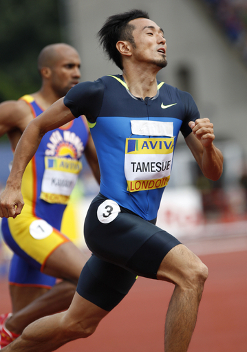 為末 ロンドンGP8位に終わる