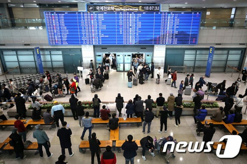 仁川国際空港の入国場(c)news1