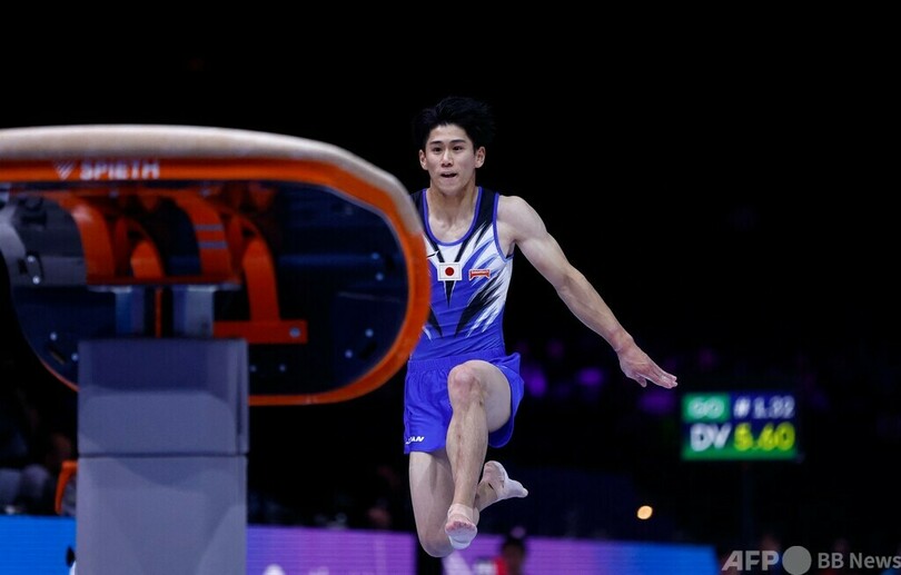 橋本大輝、男子個人総合2連覇 世界体操