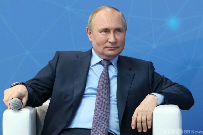 プーチン氏「奪い返しただけ」 ウクライナ侵攻を18世紀の戦争になぞらえ