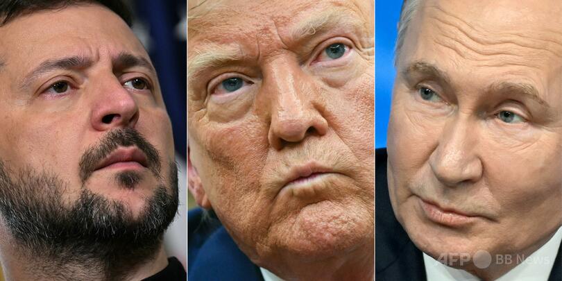 ロシア大統領府、ゼレンスキー・トランプ両氏との3者会談「当面ない」