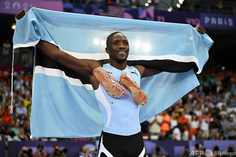 テボゴが陸上男子200m金 コロナ陽性のライルズは銅 パリ五輪