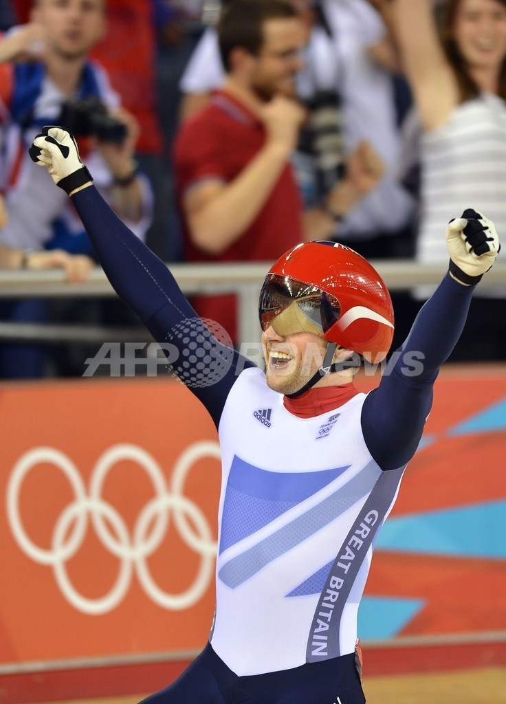 ケニーが自転車男子スプリントで金メダルを獲得