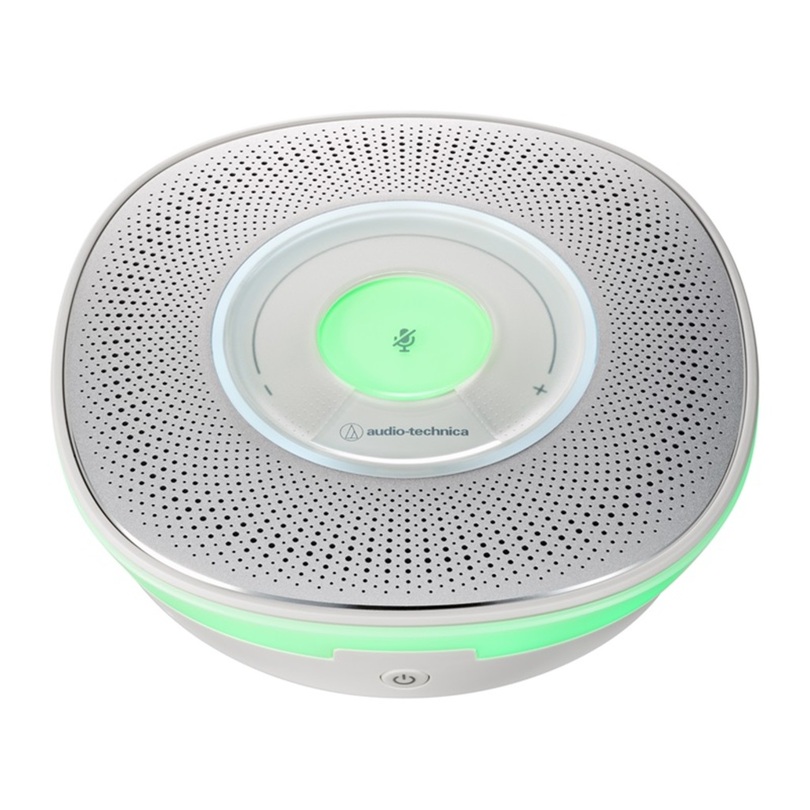 全方位LEDでミュート状態が見える。手軽な操作とクリアな音質で会議をスムーズに進行できるUSBスピーカーフォンを4月11日に発売