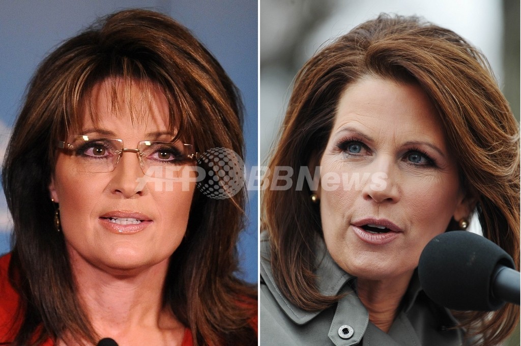 ペイリンvsバックマン、注目集める2人の共和党女性 米国 ペイリンvsバックマン、注目集める2人の共和党女性 米国