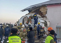 カザフスタンで乗客乗員100人を乗せた旅客機が離陸直後に墜落した現場（2019年12月27日撮影）。(c)AFP PHOTO / Kazakhstan&apos;s emergencies committee