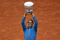 2018年の全仏オープンで11回目の優勝を果たしたラファエル・ナダル（2018年6月10日撮影）。(c)OLIVIER MORIN / AFP