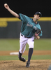 米大リーグ（MLB）、シアトル・マリナーズ（Seattle Mariners）が8日、本拠地セーフコ・フィールド（Safeco Field）で行われたロサンゼルス・ドジャース（Los Angeles Dodgers）戦で、6人の継投による無安打無得点を達成した。

マリナーズは1-0でドジャースに勝利した。

6番手で登板し、1回を無安打無失点に抑えたシアトル・マリナーズのトム・ウィルヘルムセン（Tom Wilhelmsen、2012年6月8日撮影）。(c)AFP/Getty Images/Otto Greule Jr