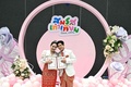タイ・バンコクで婚姻届を提出したカップル（2025年1月23日撮影）。(c)MANAN VATSYAYANA / AFP