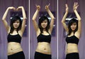 2007年5月22日、北京にある%%Wen Kexin%%さんのダンス教室でダンスを披露する女性。(c)AFP/GOH CHAI HIN